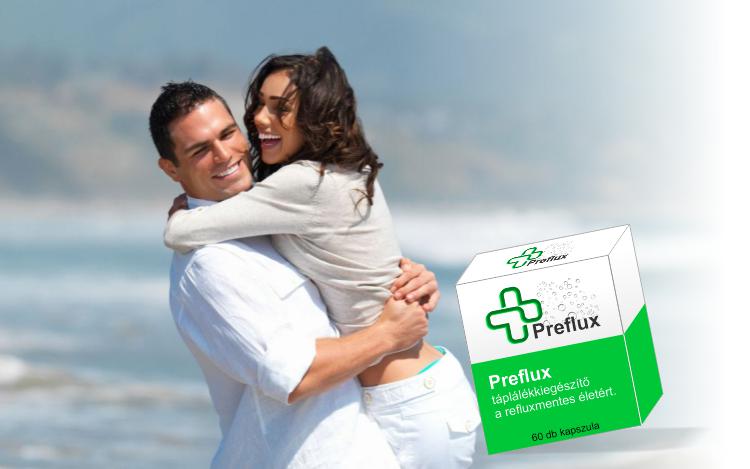 Preflux táplálékkiegészító reflux ellen