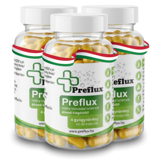 Preflux táplálékkiegészító reflux ellen